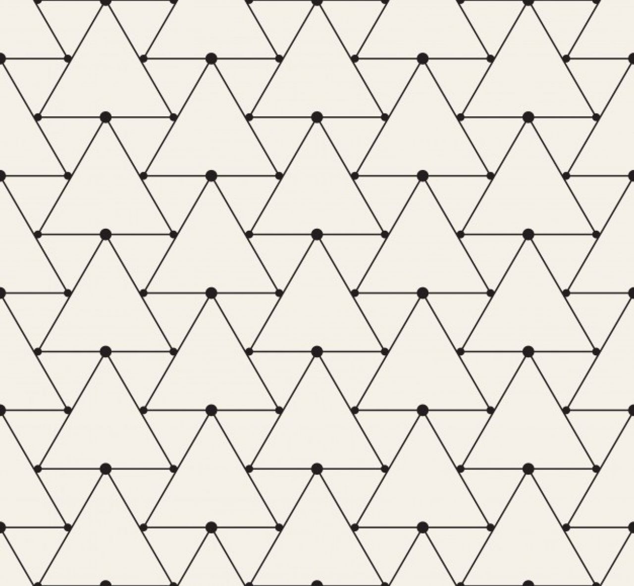 Орнамент из треугольников